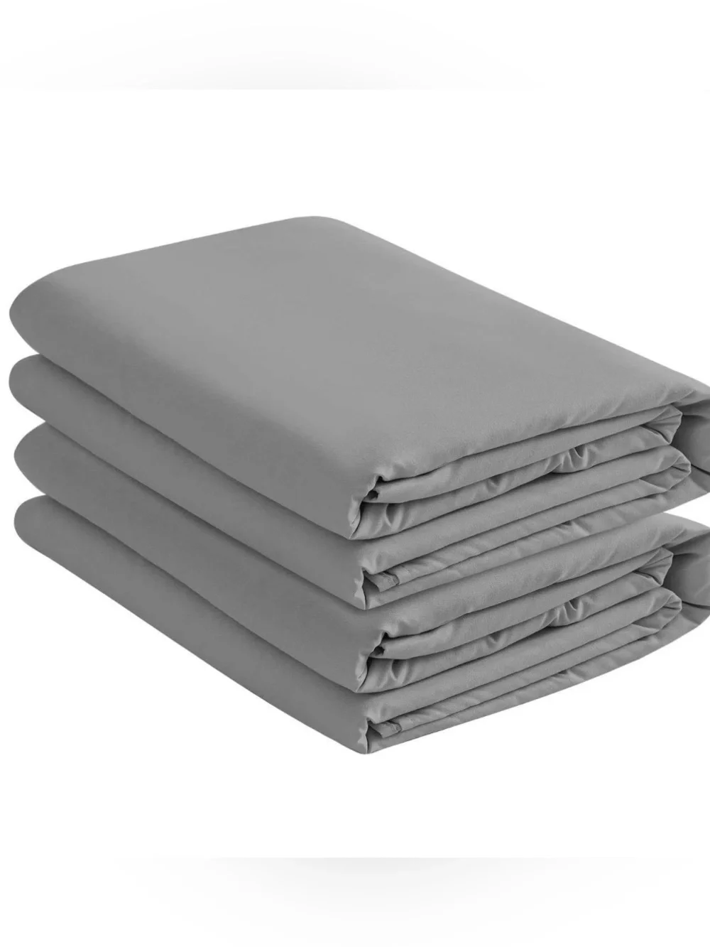 King Soft Gray Jersey Sheet Set - Premium Comfort Bedding